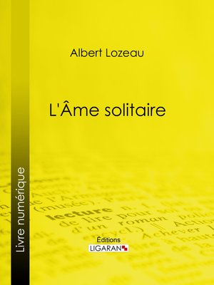 cover image of Âme solitaire